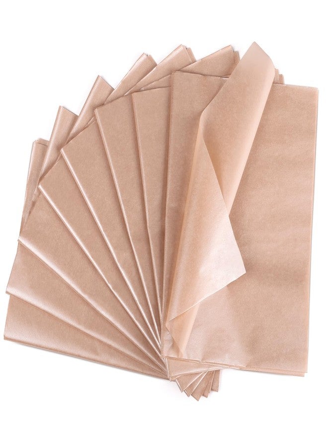 KESOTE Rose Gold Tissue Paper for Gift Bags, 14" x 20" Wrapping Paper Bulk Tissue Paper for Crafts, Packaging, Gift Wrap, Christmas, Holidays - 60 Sheets - Image 1